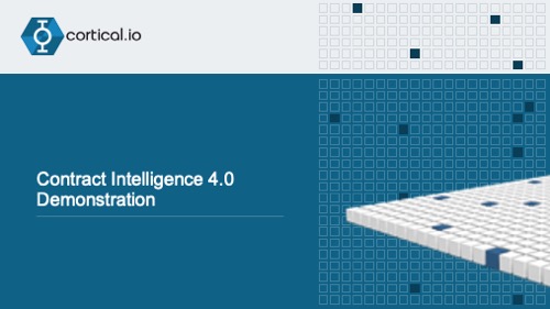 Contract Intelligence 4.0 Demonstration
