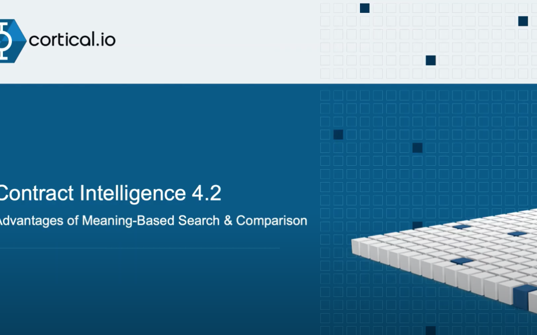 Contract Intelligence 4.2 Webinar
